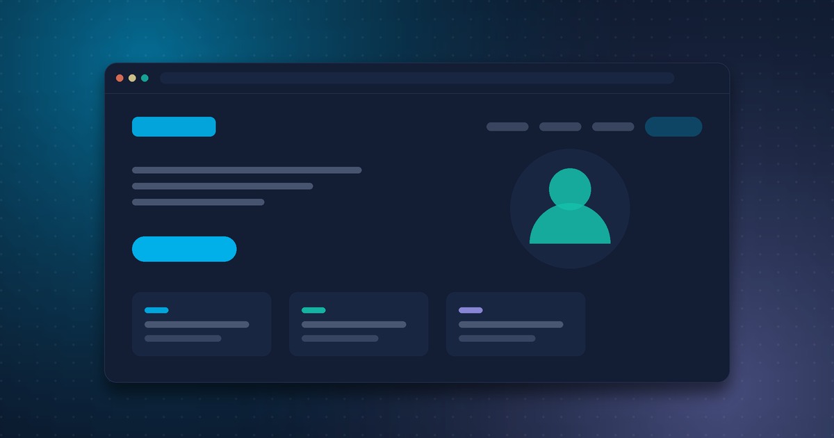 Сайт-визитка — пример структуры и интерфейса